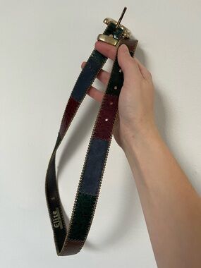 VTG Elite Fresno California Belt | Multicolor + Textured Boho Look | Sz: S 31.5”